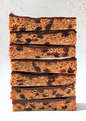 Peanut Butter Chocolate Flapjack - Low Gluten